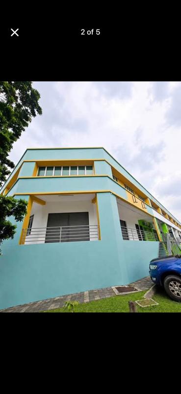 Exterior side view
