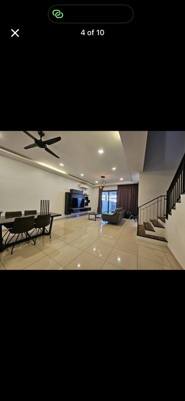 Dining & living area