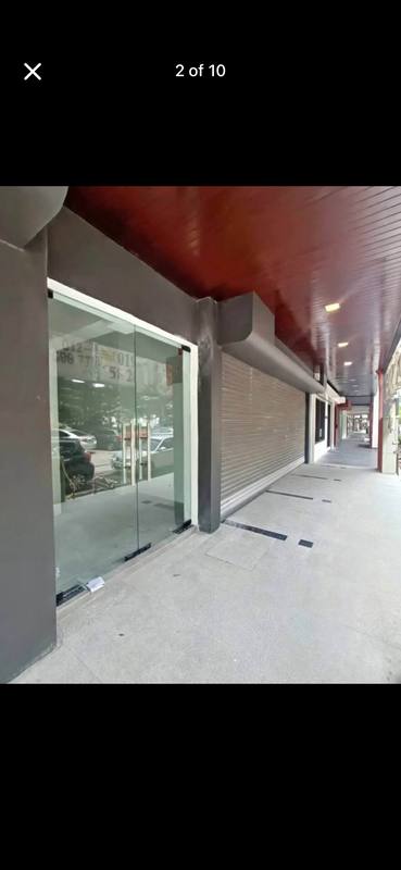 Glass frontage